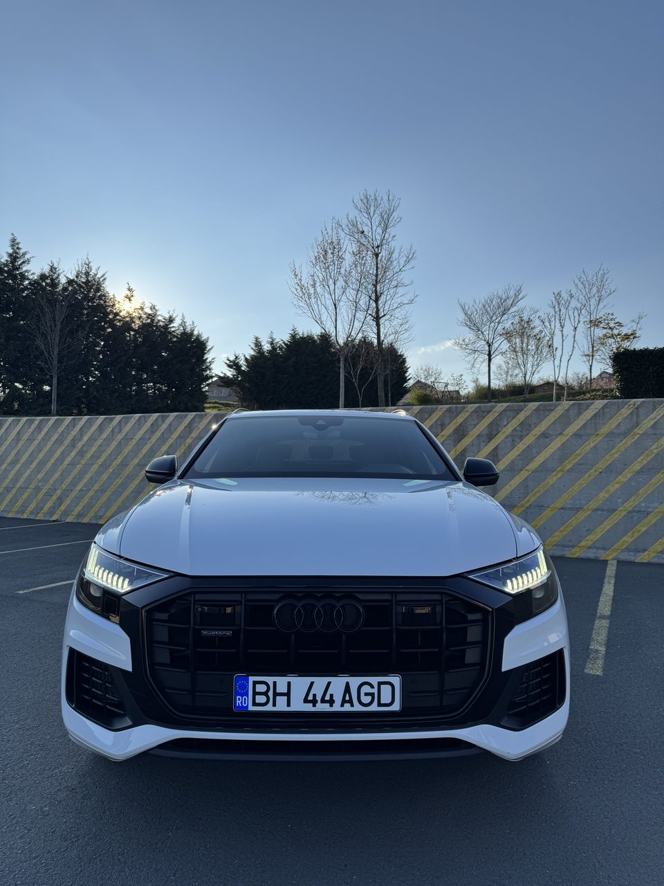 Înainte — Audi Q8 frontal, original